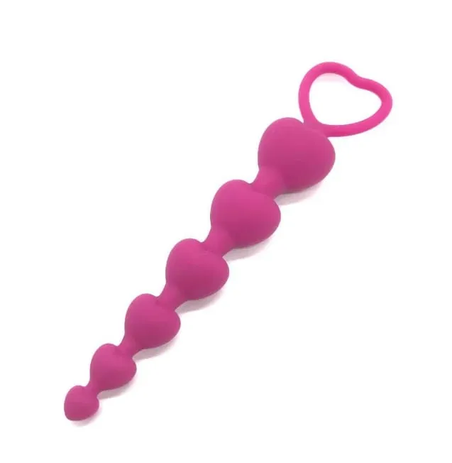 Plugue anal para iniciantes, plugue confortável para bunda, anel de coração, brinquedo sexual para iniciantes, explorar o jogo anal, mulheres, homens, estimular o efeito orgásmico