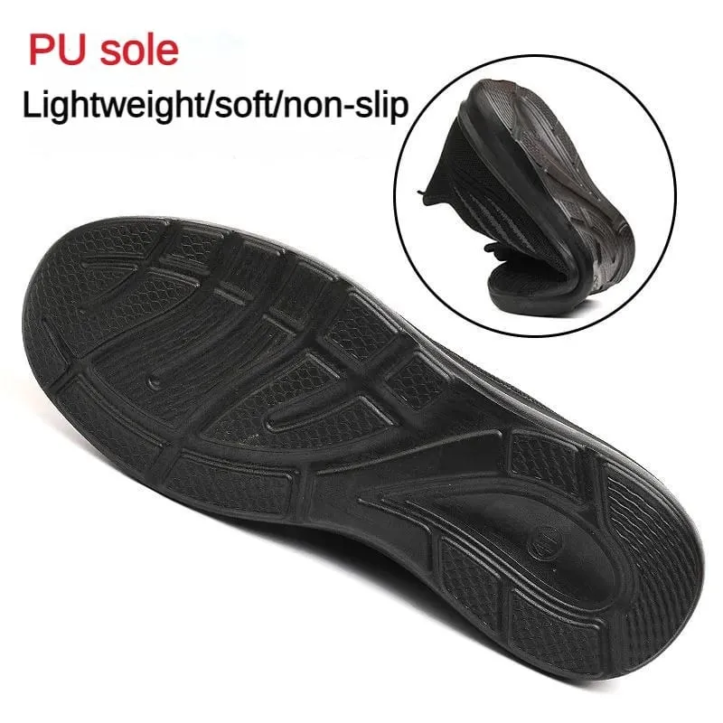 ​Men's Casual Sneakers Summer Breathable Flat Shoes Lightweight Affordable Free Shipping Shoes​