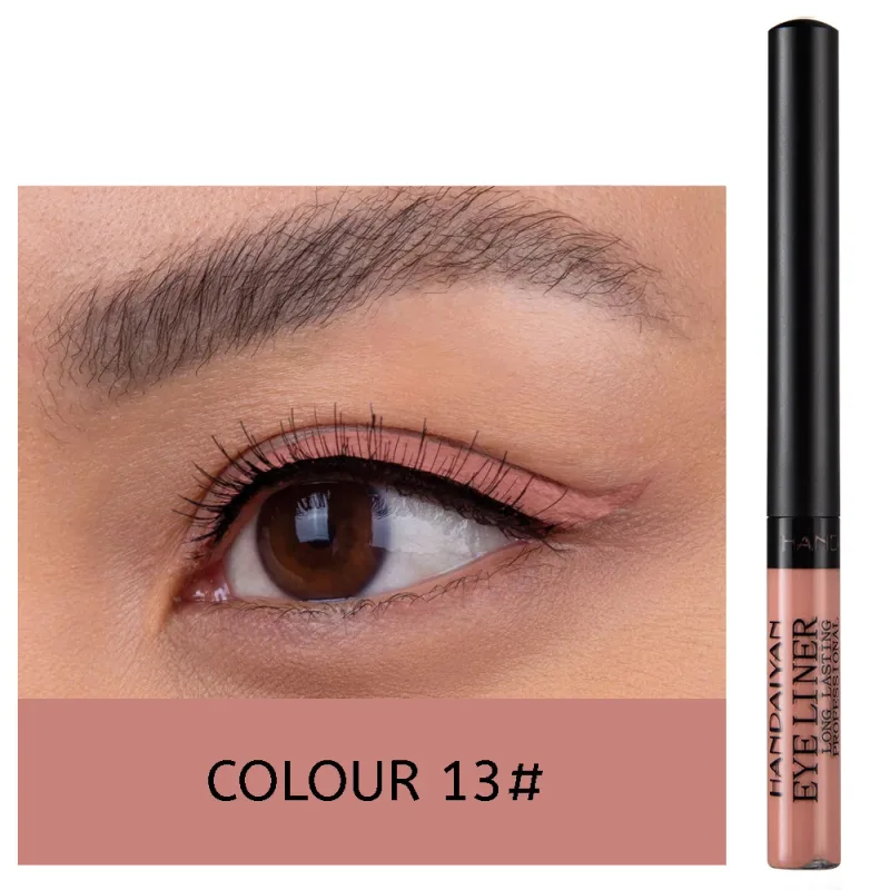 Caneta delineadora neon com luz uv, maquiagem para olhos, vermelho, à prova d'água, cor líquida, lápis de maquiagem, cosméticos, amarelo, fosco, roxo