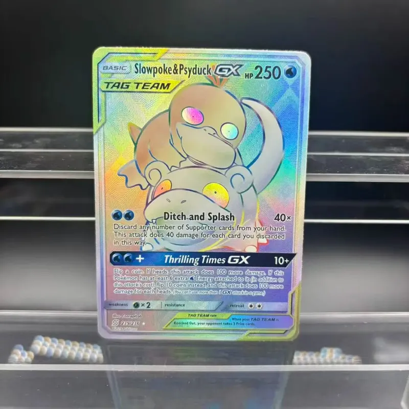 Cartões de coleção diy zekrom umbreon espeon mewtwo gx en auto feito cartão único clássico jogo anime cartão presente brinquedo