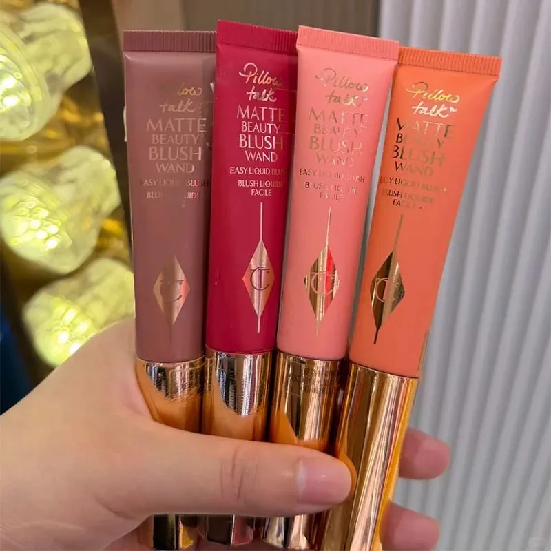 Charlotte Tilbury Brand Two Color Heart Shaped Powder Blusher Setting Spray Oil Control Powder Blusher Air Cushion Pen Cosmetic