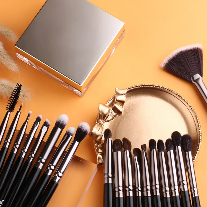 1/3 pçs profissional clássico natural pincéis de maquiagem para os olhos conjunto sombra sobrancelha mistura smokey preto beleza compõem pincéis
