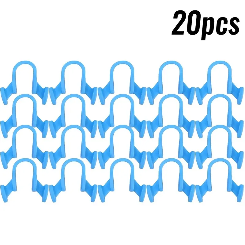 10-30pcs Stop Snoring Device TPR Elastic Nose Clip Anti-Snoring Supplies To Prevent Snoring Good Sleep Easy Breath Nasal Clip