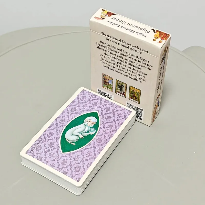 神秘 Kipper Deck 9*6cm 德國算命系統 36 張神諭卡帶關鍵字
