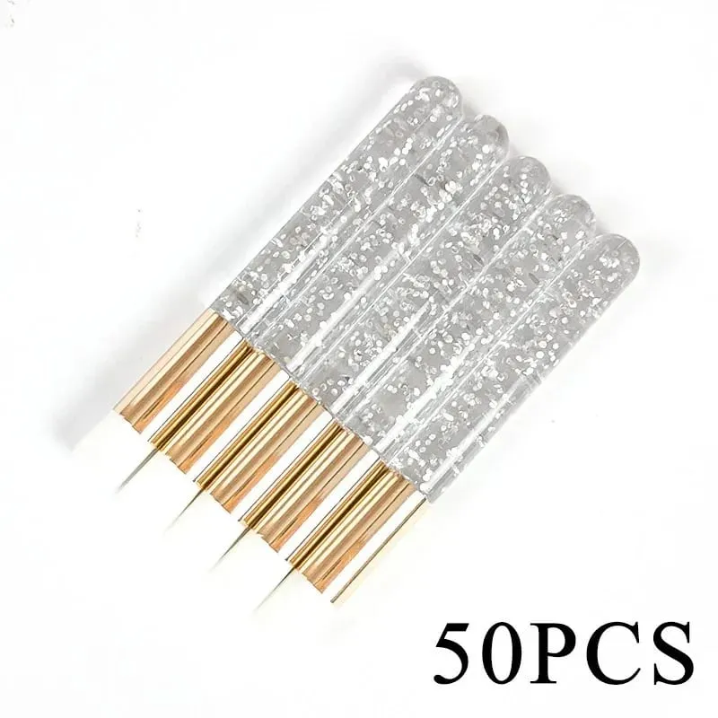 Atacado 30/50 pçs escovas de limpeza de cílios para extensões de cílios glitter lash shampoo escovas nariz poros limpeza ferramentas de maquiagem — image 12