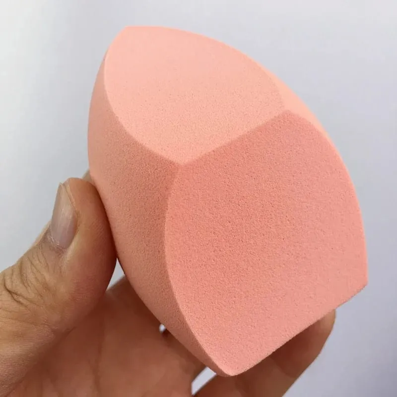 Esponja de maquiagem de tamanho grande, molhado e seco, dupla utilização, base macia, esponja de pó, creme suave, acessórios de ferramentas de maquiagem