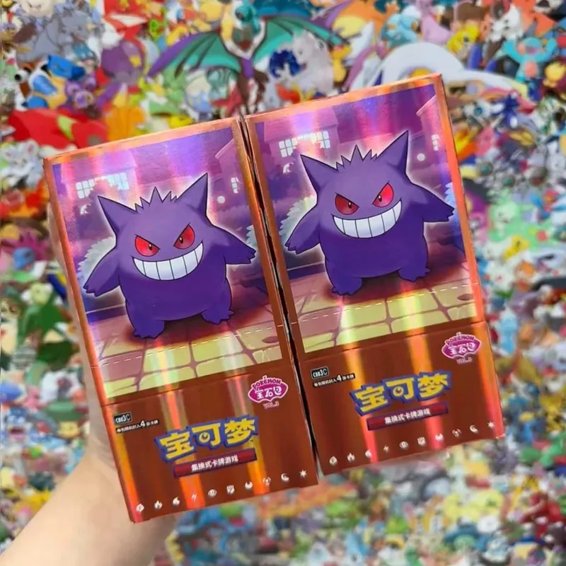 100% original pokemon 17.5 eevee booster pack gem pack vol1 2 3 4 5 cartões pokemon ptcg negociação gem saco cartões coletados brinquedo presente