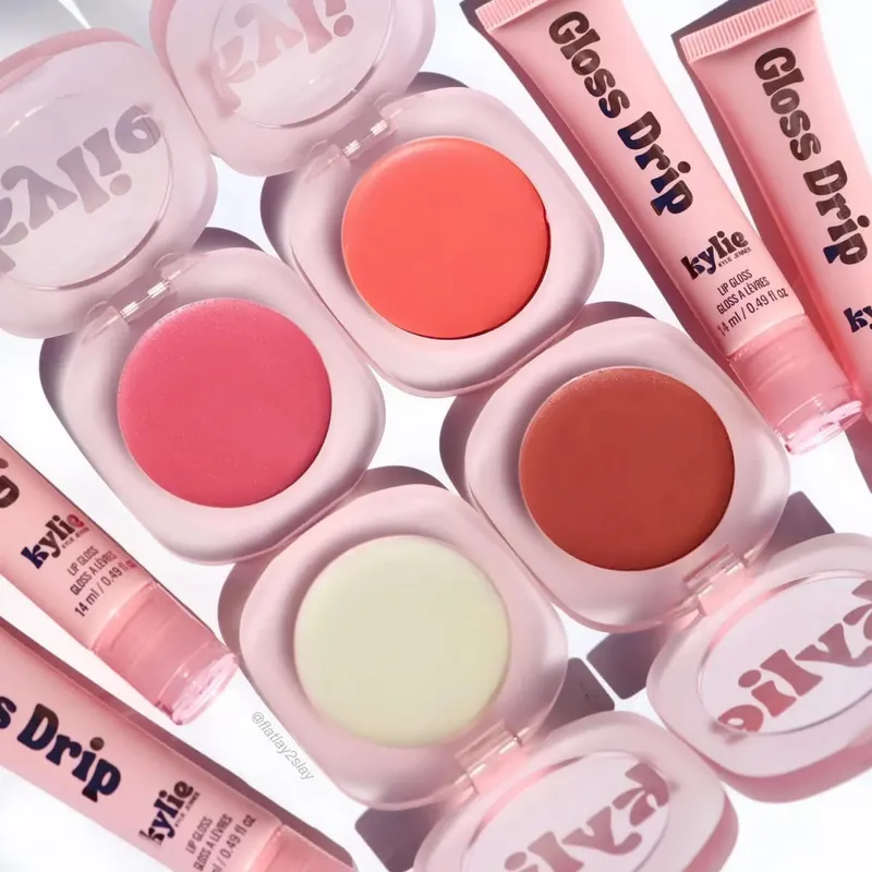 Kylie Glow Balm Multi‑Use Cream Blush Dewy Cheek Tint Moisturizing Face Highlighter Natural Glow Blush Makeup Cosmetic For Women