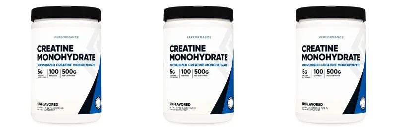 Monohidrato de Creatina Micronizada 500g Sem Sabor 100 Porções Aumenta a Força Muscular e Suplemento Dietético para Adultos