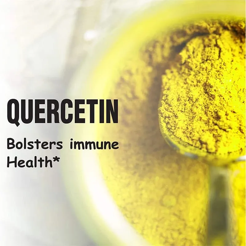 Quercetin Capsules 1000 Mg Supports Immunity Promotes Blood Circulation Metabolism Anti-oxidation Promotes Overall Health