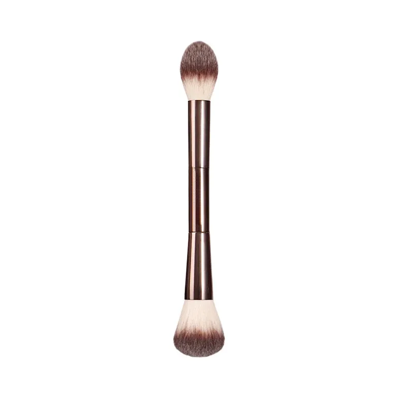 1pc Hourglass Pro Foundation Makeup brushes Powder contour Blusher Make up brush metal handle Highlight Bronzer high end No box