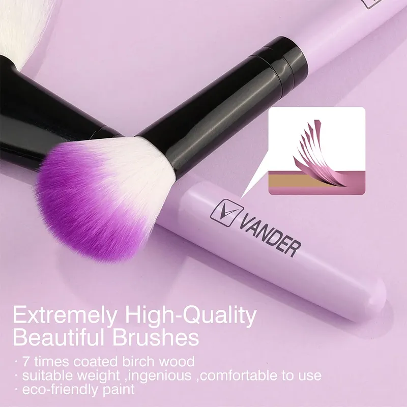 Conjunto de pincéis de maquiagem, 10/32 peças, pó macio, base, contorno, blush, corretivo, sombra, iluminador, ferramenta de beleza