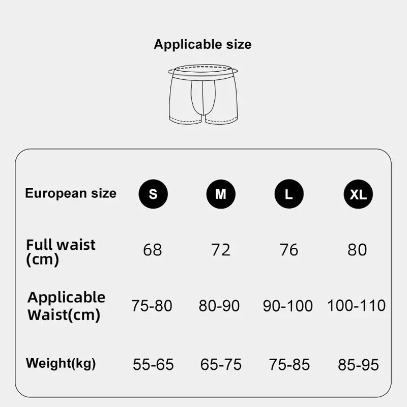 Calça boxer masculina respirável e confortável, tecido atualizado, 1 peça, com cintura elástica, versátil, absorve o suor