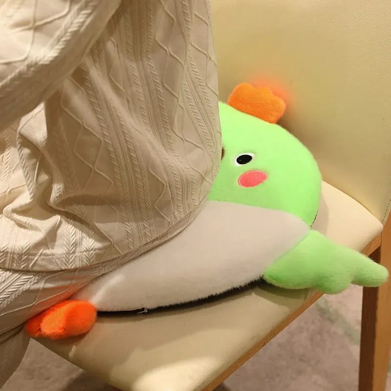 Bird Series Plush Cushion Squishy Stuffed Cushion Soft Floor Sofa Seat Cushion Home Decor Toys Creative Birthday Surprise Gifts