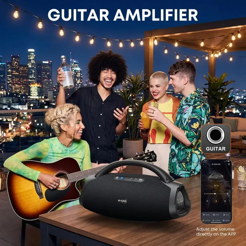 330W Peak 無線音箱大型藍牙揚聲器 7.5 吋重低音/IPX7 防水派對戶外重低音