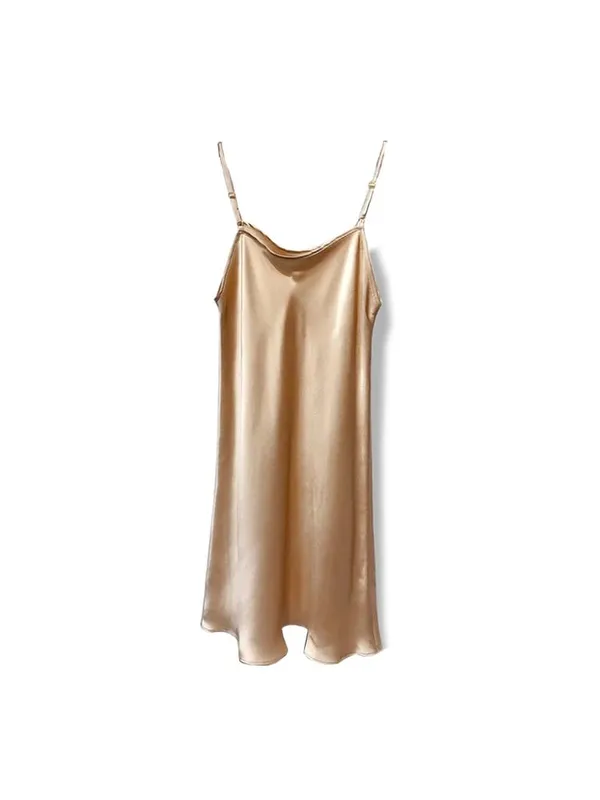 Suyadream mini vestido feminino 19mm 100% seda real sem mangas sólido alça espaguete vestidos de dormir 2025 roupas chiques elegantes