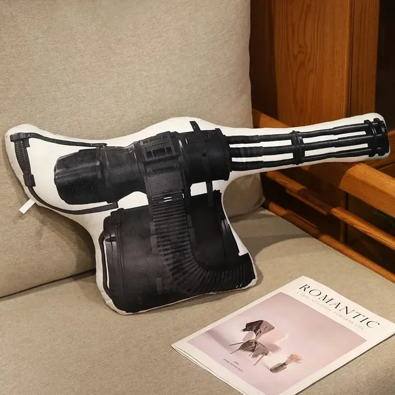 Super legal realista recheado impresso arma de fogo brinquedos de pelúcia macio engraçado lifeiliek rifle sniper rifle brinquedos adereços de jogo para meninos