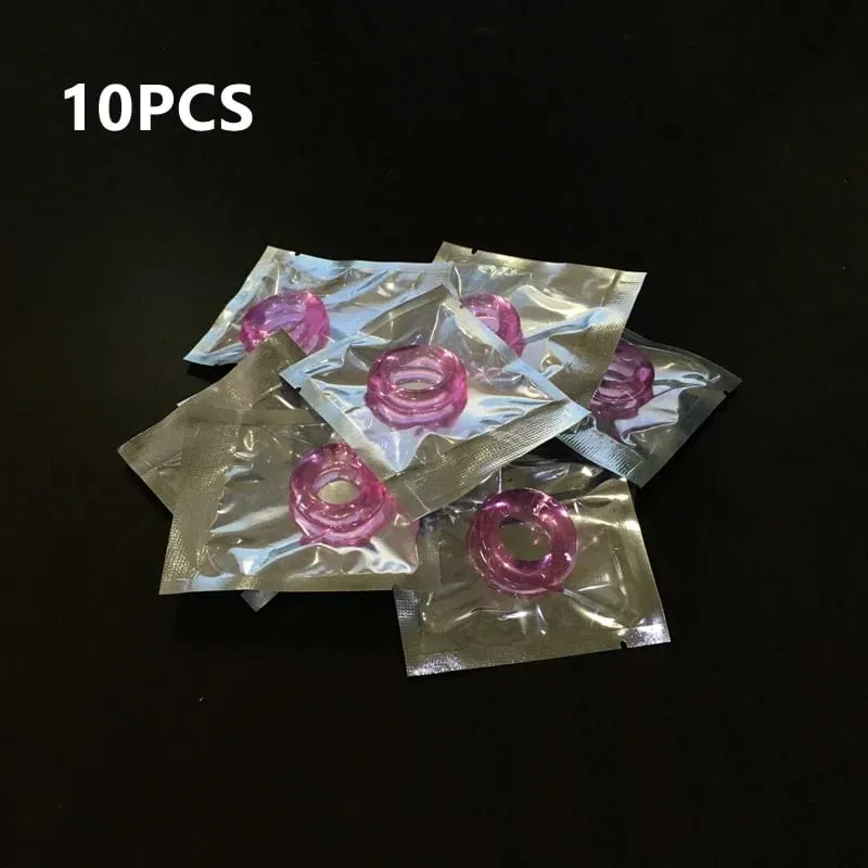 10/5 pçs silicone durável pênis anel adulto homens ejaculação atraso galo anéis de borracha pênis ampliação brinquedos sexuais para sexo masculino anel