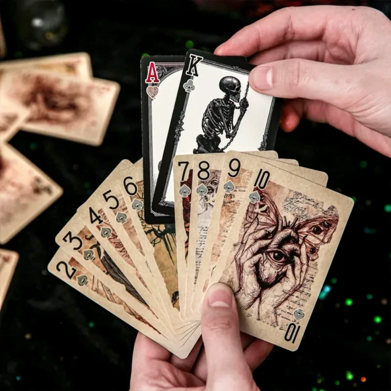 For Cthulhu Mythos Playing Cards High-Value Monster Illustrated Cards for Friends' Gatherings Board Game Cards Poker Cards