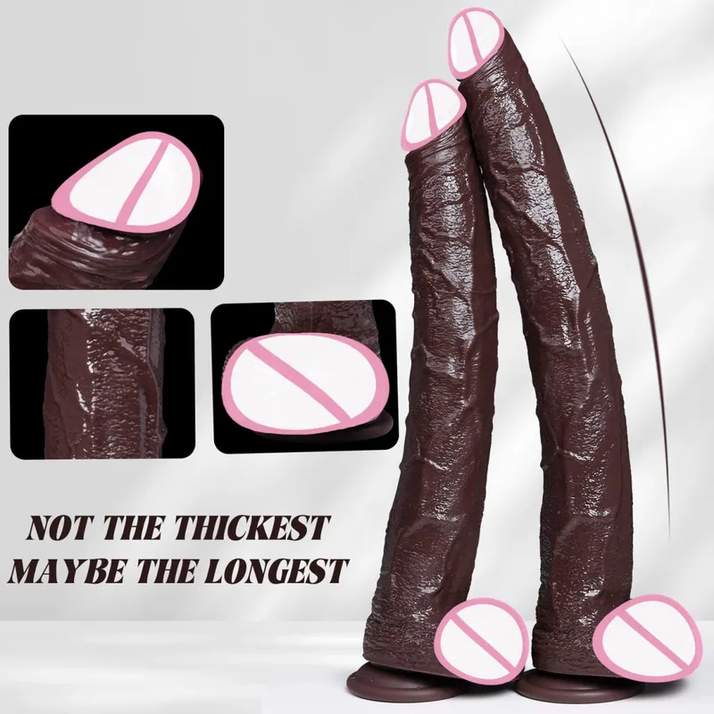 Ealistic longo vibrador preto anal plug com ventosa longo pênis butt plug brinquedo sexual para homens mulheres phallus anal dilatador estimulação