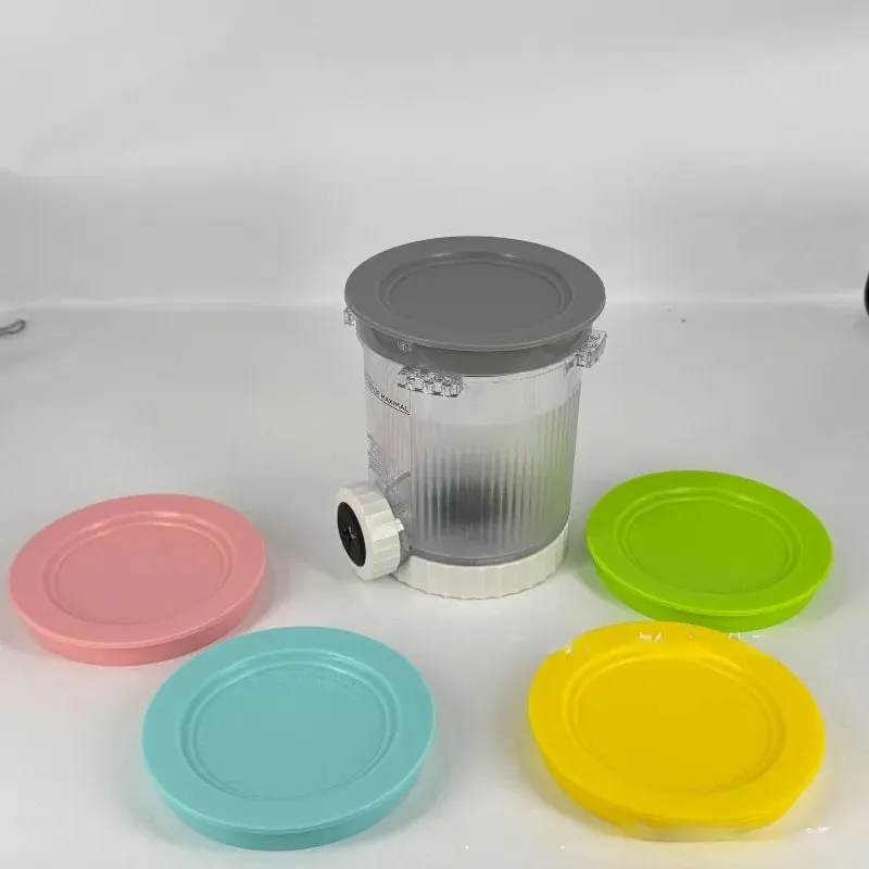 1pc/4pcs Creami Pint Container Compatible with Ninja Creami NC301/500/501/700/701 Replace Part for Ninja Swirl Ice Cream Maker