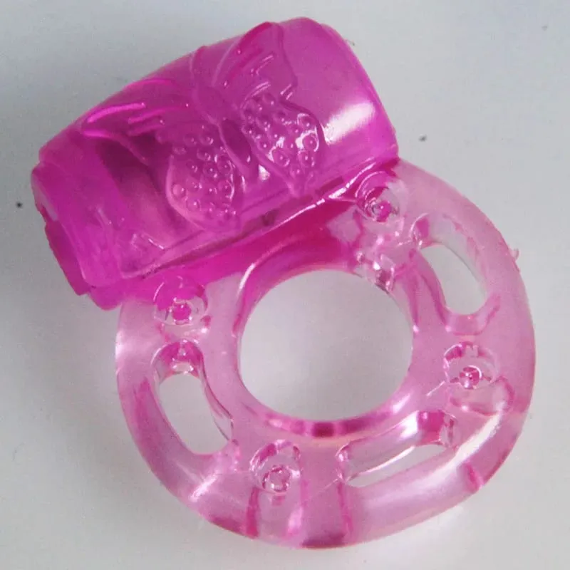 Anel de dedo vibrador elástico silicone pênis vibratório clitores massageador cockring brinquedo brinquedos sexuais produtos adultos para homem