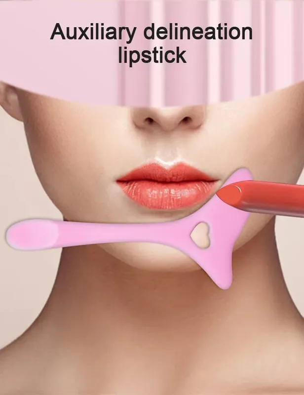 Ferramenta assistente de maquiagem de olhos mais vendida para desenhar sobrancelhas, delineador e cílios inferiores - dispositivo assistente de silicone