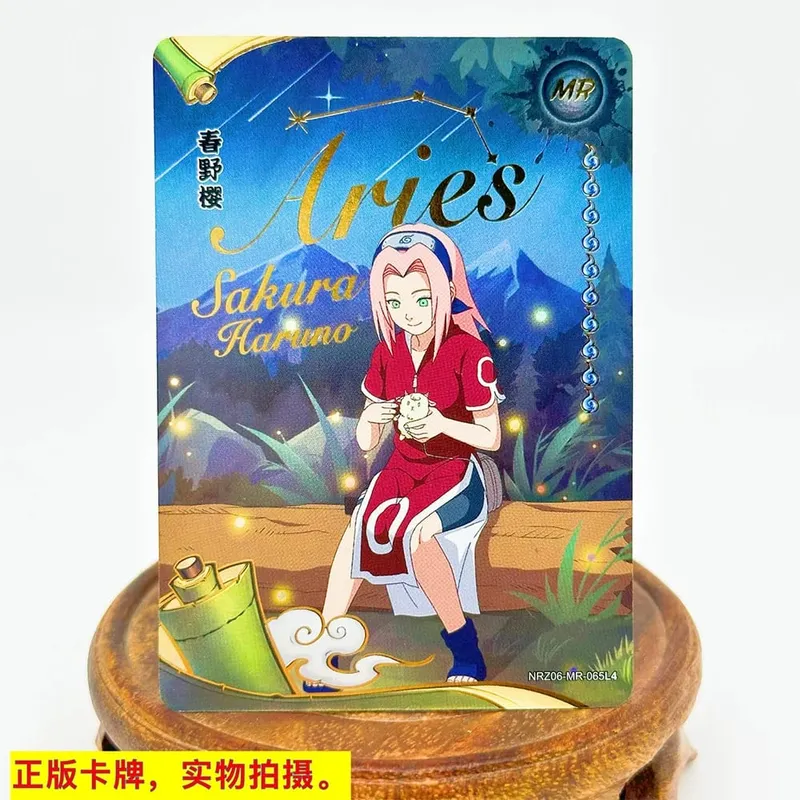 Mr cartão 38 ~ 72 série naruto haruno sakura uchiha sasuke bronzeamento jogo brinquedos coleção cartão presente de aniversário natal