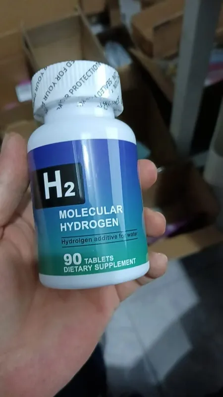 分子氫片 H2 鎂 80 毫克抗氧化能量大腦健康原味非基因改造 90 片膳食補充劑