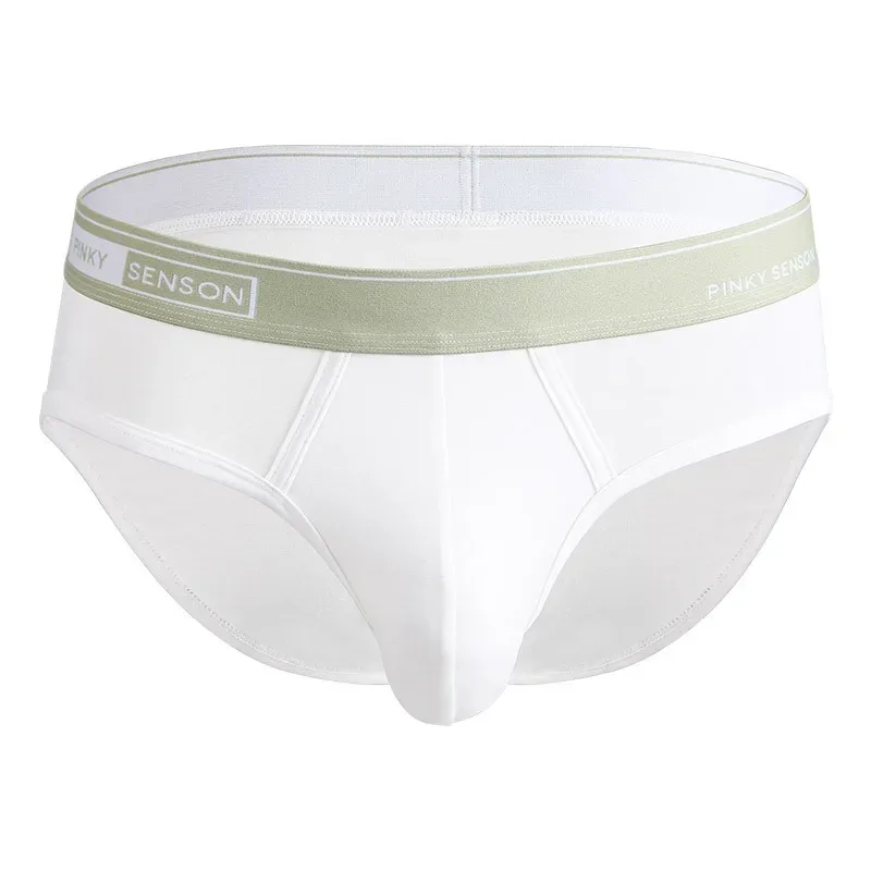 Tamanho grande novo sexy e respirável modal calças triangulares masculinas cor sólida meados de cintura cuecas para jovens cuecas para homem
