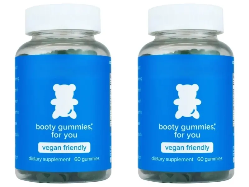 Top&Peach Support Combo Pack Gomas multivitamínicas para mulheres inclui extratos de ervas e vitaminas essenciais sem glúten 60 contagens