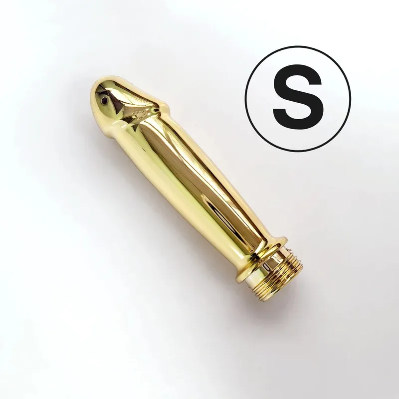 ABS anal vaginal douche Conversion head for outdoor use Posterior chamber irrigation multi-function plug-in shower sex toys
