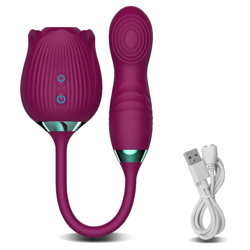 Vibrador vibrador de impulso de sucção de rosa para mulheres estimulador de clitóris de mamilo vibratório língua de ovo lambendo clitóris otário brinquedos sexuais