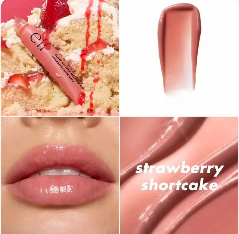 Elf bastão multiuso 3 em 1, blush, sombra, creme, bálsamo labial, maquiagem para bochecha, base líquida dupe