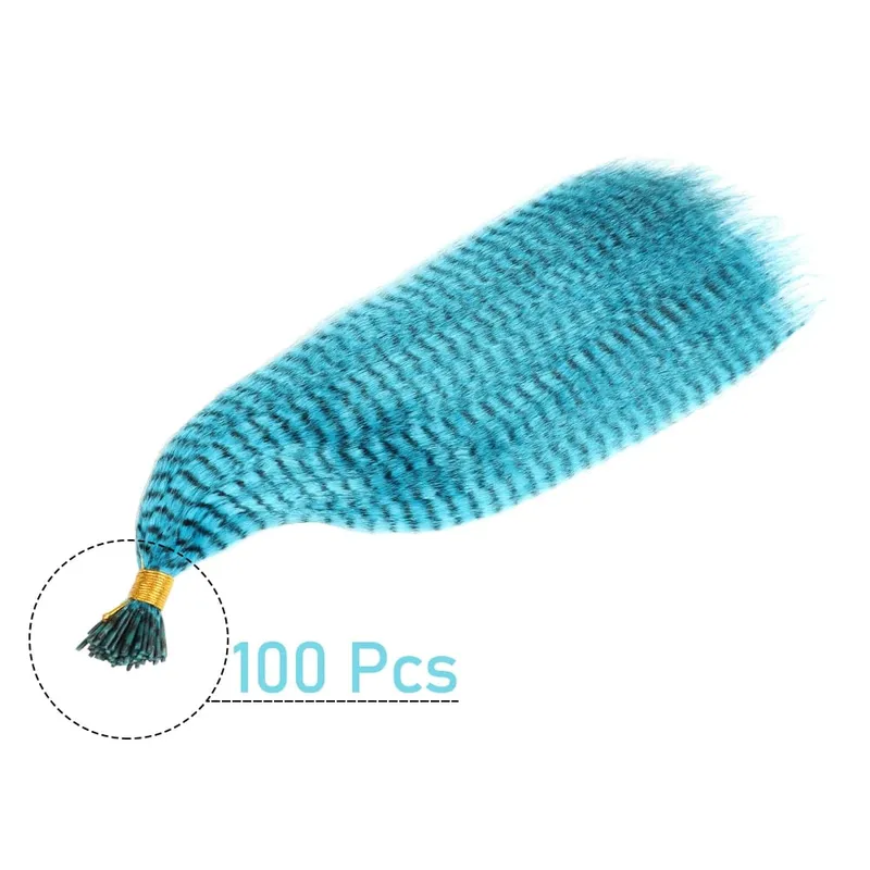 Colorful Synthetic Feather Extensions 16 Inch Long Hair Tool Set for Women 13 Available Colors 48 Pcs Set