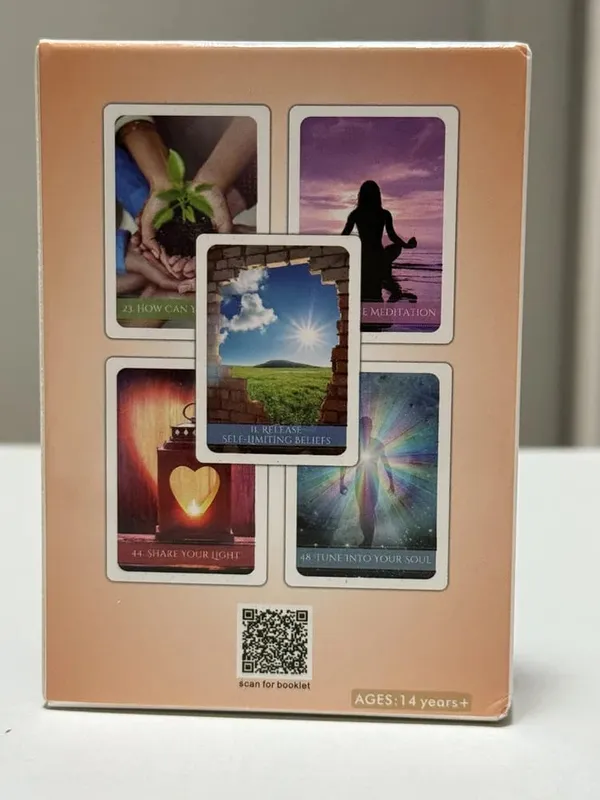 Pergunte à sua alma Cartões de mensagens 48 Mensagens do Oracle Deck do Universo | Cartões de Mensagem do Eu Superior