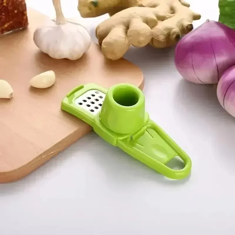 1 pçs mini moedor de alho imprensa alho cozinha gengibre alho mash cortador manual alho esmagamento verde cozinha gadgets acessórios