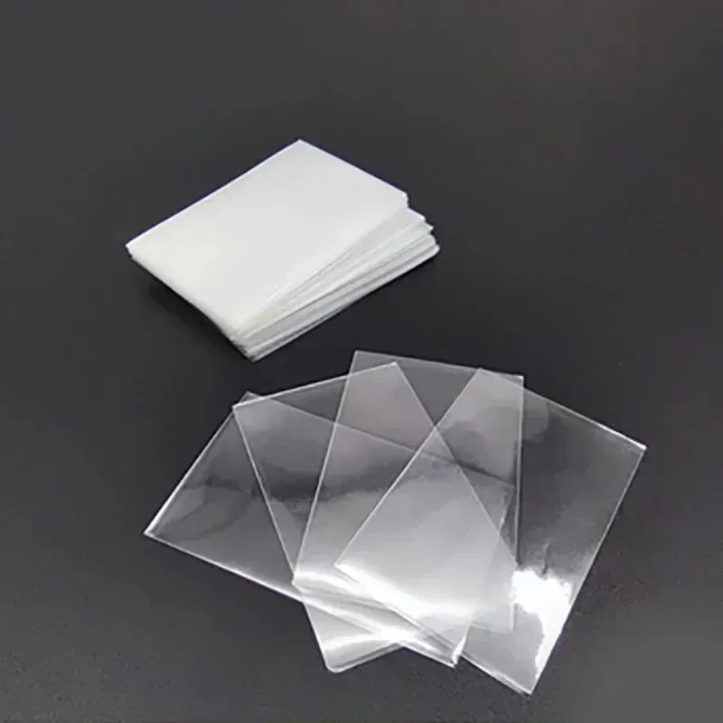 100 pçs/set Vários Tamanhos Mangas de Cartão Transparente Jogo de Cartas Mágicas Tarô Cartas de Poker Protetor Mangas de Cartão