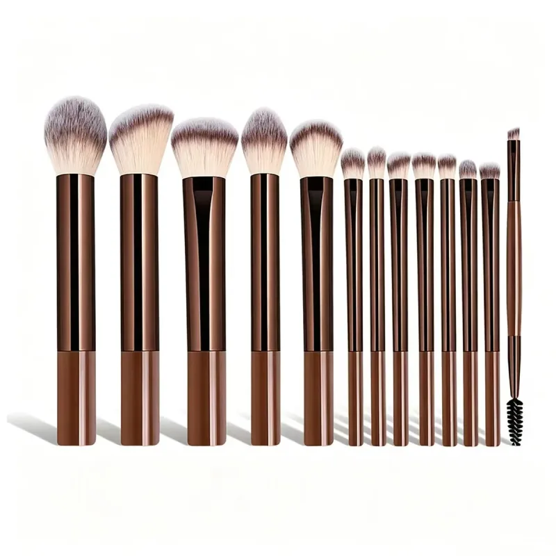 Multifuncional conjunto de pincéis de maquiagem para os olhos profissional sombra mistura corretivo sobrancelha delineador pincéis cosméticos beleza compõem — image 9