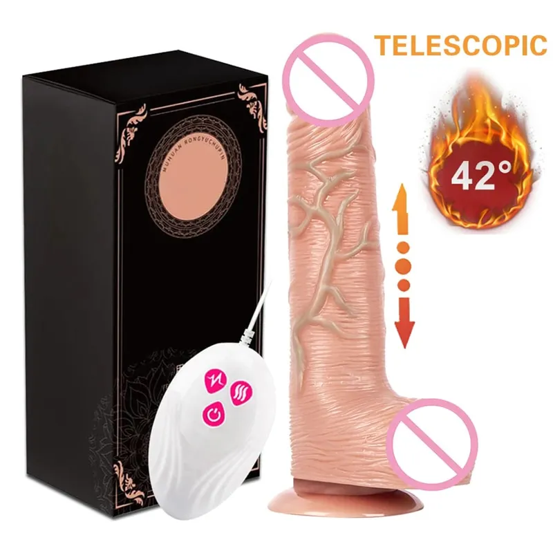 Thrusting Rotation Remote Control Dildo Vibrator Female Realistic Penis Gay Suction Cup Masturbator Couple For Women Sex Toys — image 4