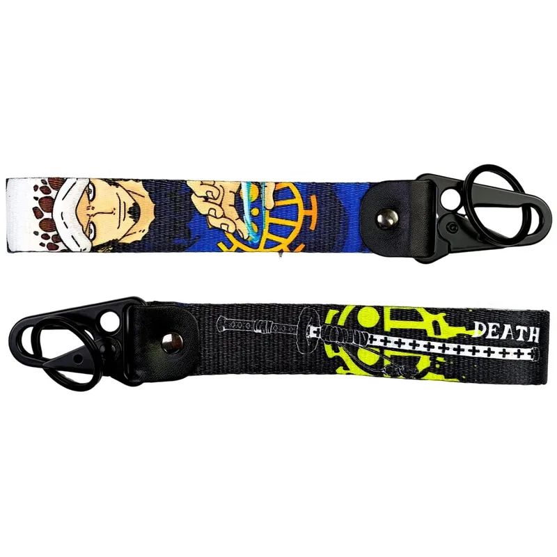 Uma peça legal águia bico chaveiro cordão anime manga série crachá titular usb pingente portátil chave cordão acessórios
