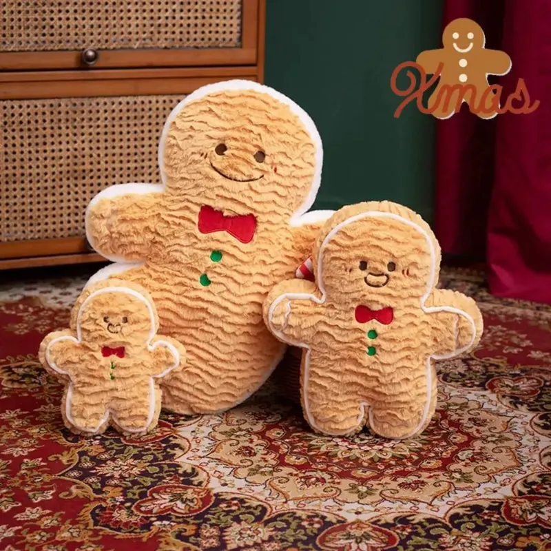 Bonito forma criativa travesseiro de natal macio recheado confortável almofada de cintura padrão sazonal árvore travesseiro decoração para casa