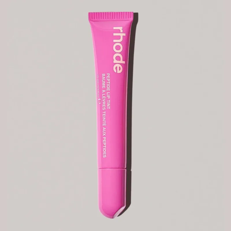Rhodeskin Limited Edition Peptide Tint Tinted Lip Gloss Layer Nourishing Hydrates Makeup Nourishing Moisturizing Lipstick Glaze
