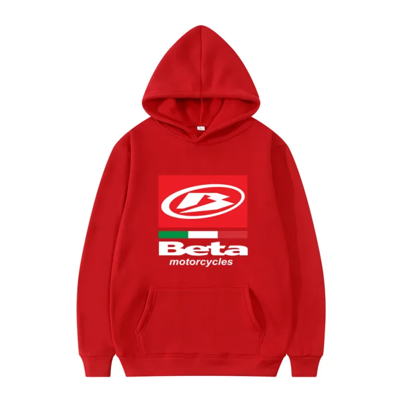 Novo beta corrida moletom topos legal pulôver inverno outono beta hoodies streetwear