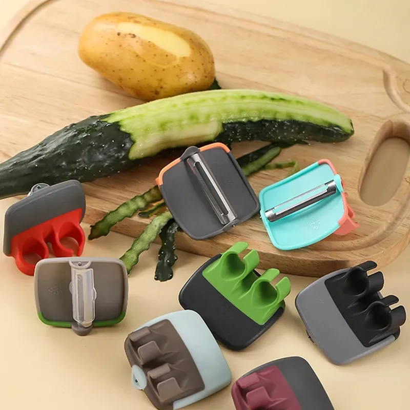 Descascador de frutas vegetais parer cortador slicer para cozinha jantar multifuncional faca cozinha cozinhar ferramentas gadgets ajudante — image 6