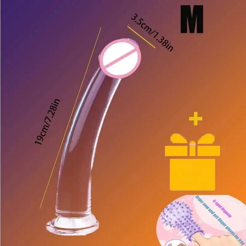 Transparente realista vibrador forte ventosa sem vibrador feminino masturbador anal realista pau brinquedos sexuais para mulher sex shop 18