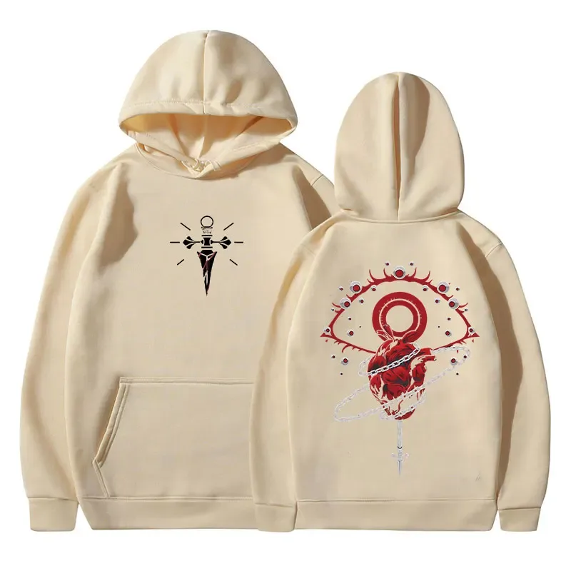 Anime Hunter X Hunter Hoodies Kurapika Phantom Troupe Hooded Sweatshirts Men's Women Clothing Oversized Pullovers Streetwear