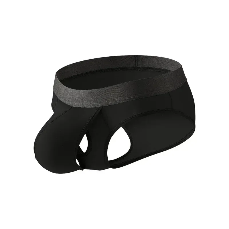 Cuecas modais masculinas, design de bolsa dupla separada, roupa íntima ultrafina e respirável de alta elasticidade, uso diário confortável