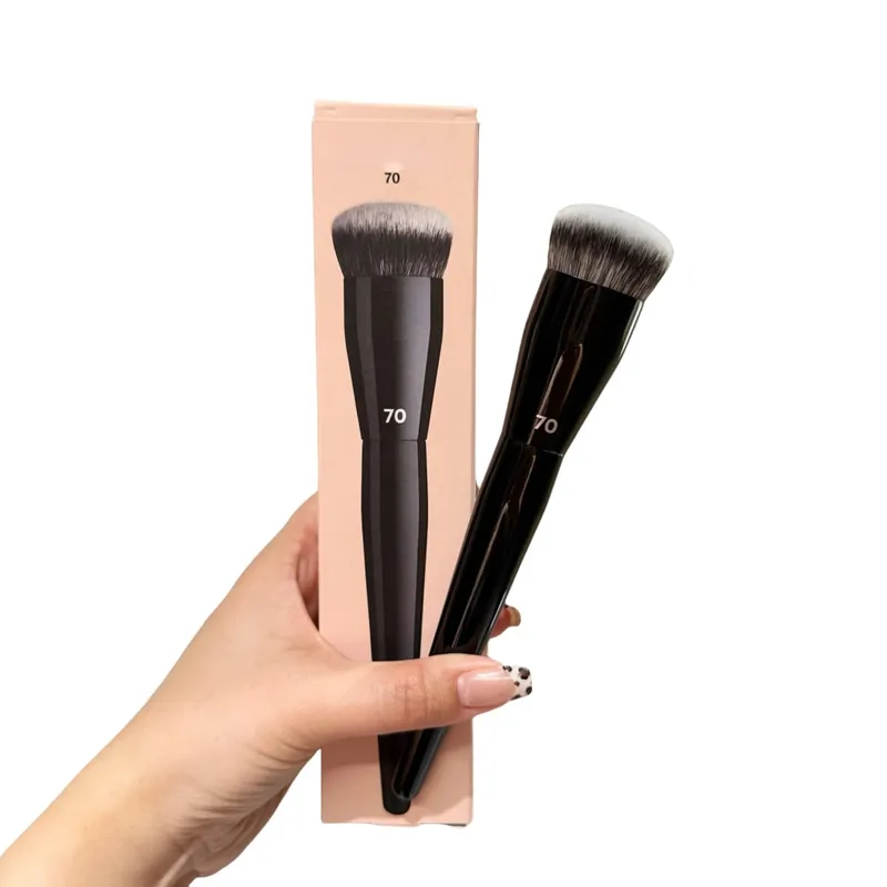 Professional Makeup Brushes Black Face Powder Blush Contour Eye Shadow Crease Blending Cosmetic Tools with box