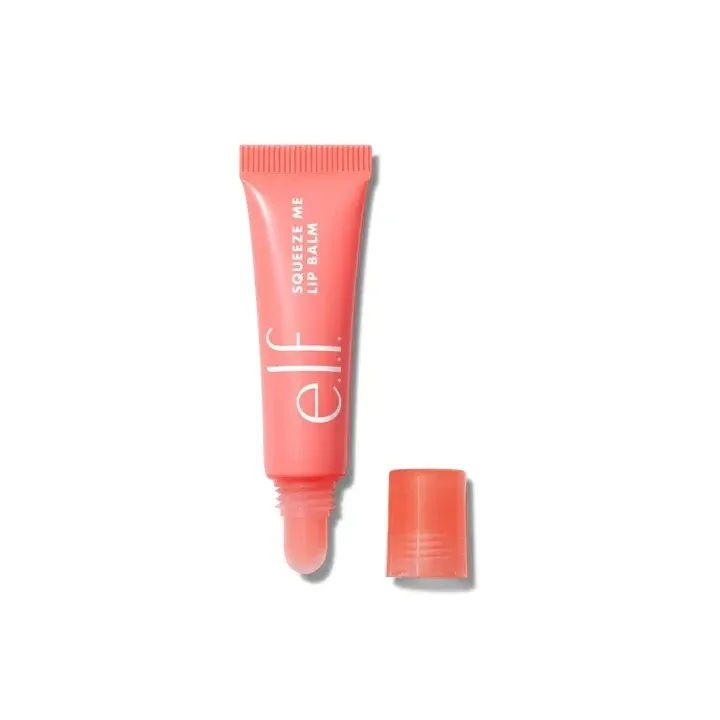 Popular marca elf portátil sabor de frutas brilho labial fino hidratante reparação nutritiva melhorar linhas labiais colorido bálsamo labial cosméticos